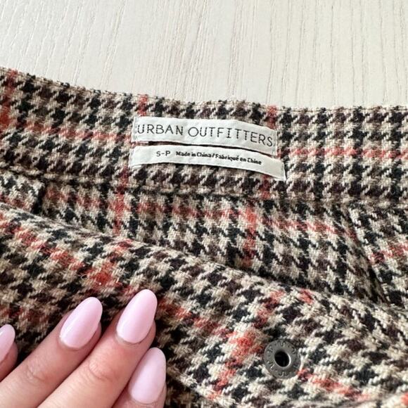 MISSING Urban Outfitters Mini Plaid Skirt - Picture 3 of 7